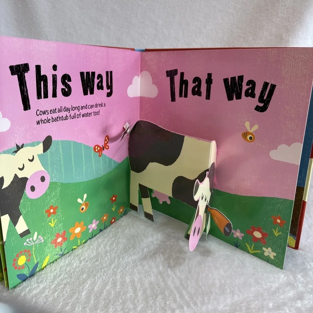 Farm POP Scholastic Pop Up Book Ages 3‎ Up Interactive Learning Fun